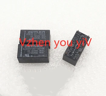 

Relay FOR Zettler AZ830-2C-12DSE 12VDC 8-pin double open double close 2A / 1A