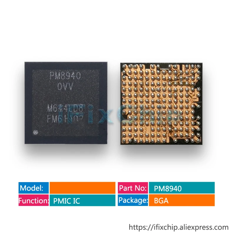 

2pcs-20pcs/lot PM8940 0VV For Redmi 4x Power PM IC Power supply PMIC chip