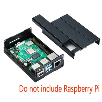 

raspberry pi 4 model b aluminum case, for raspberry pi 4b