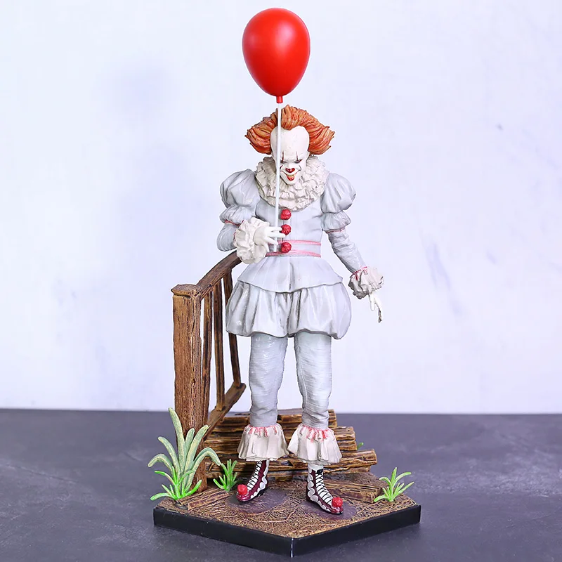 Железные студии Стивен Кинг's It Pennywise ПВХ Статуя ужасов персонаж фильма Коллекционная модель игрушки