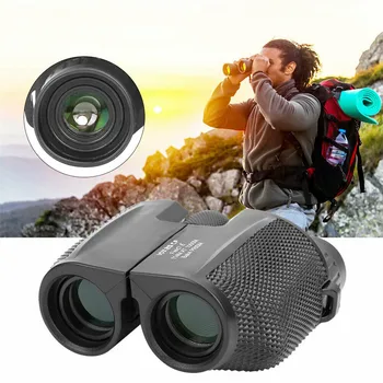 

10X Compact Binocular Telescope High Times Outdoor Sports Binocular Pocket Military Binoculars Professional Hunting Telescope#GH