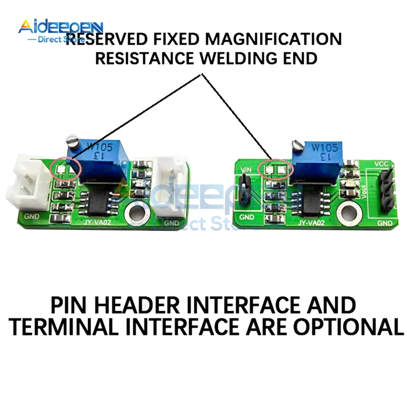 LM358 Weak Signal Amplifier Voltage Amplifier Secondary Operational Amplifier Module Single Power Signal Collector 2