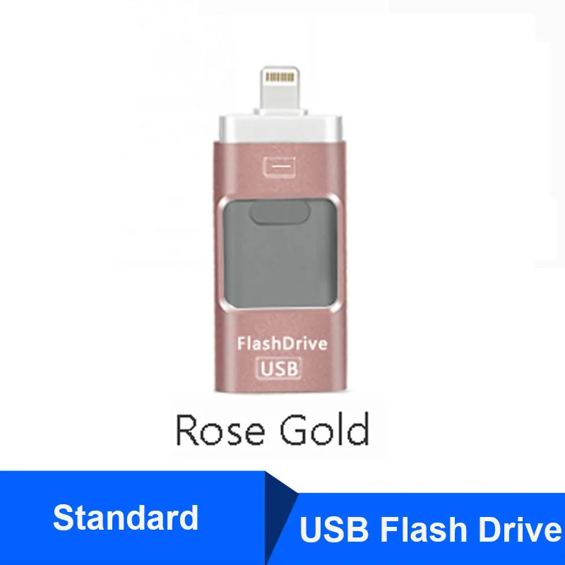 Rose Y01 Флэш-накопитель USB для iPhone X / 8/7/7 Plus / 6 / 6s / 5 / SE / ipad OTG Pen Drive HD Picture Stick 16 ГБ 32 ГБ 64 ГБ 128 ГБ Плюс DIY ЛОГОТИП и DJ Music Pendrive USB 3.0 и Dropshipping - Цвет: Rose Y01