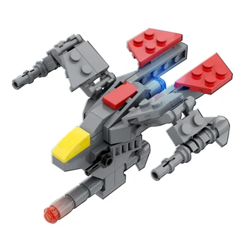 

83Pcs MOC Space Wars Ghost Fighter Bricks Model Small Particles Assembly DIY Building Block Educational Toy Gift