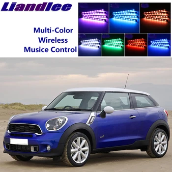 

LiandLee Car Glow Interior Floor Decorative Seats Accent Ambient Neon light For Mini Paceman R61