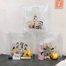 Мультяшная Прозрачная ПВХ сумка для покупок Путешествия Портативная пляжная сумка для хранения многоразовая сумка на плечо женская продуктовая унисекс тканевая сумка