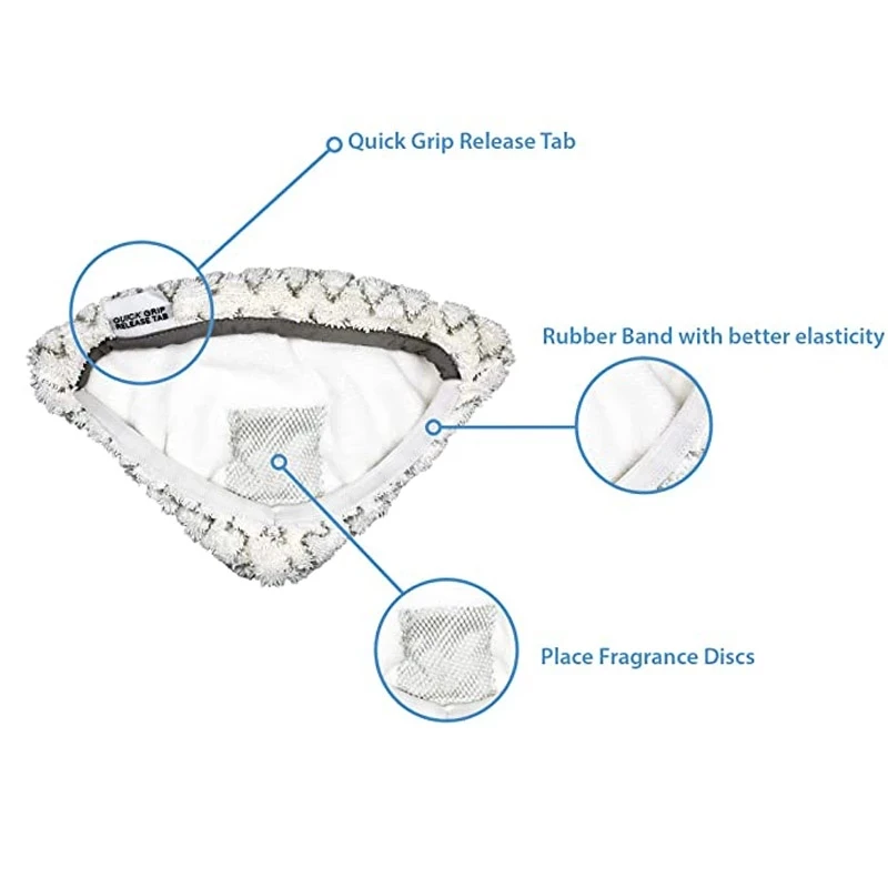 Steam Mop Replacement Pads Compatible 
