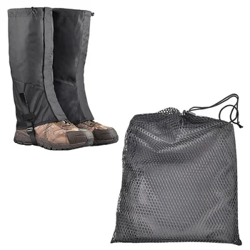 1 Paar Lage Slobkousen Verstelbare Waterdicht Outdoors Enkel Protector Voor Wandelen Wandelen Backpacken