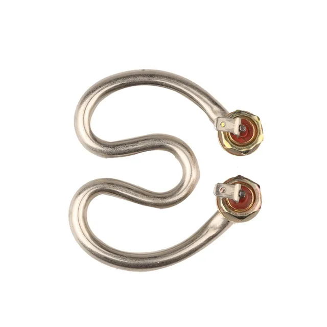 500W/600W 220 V Patkó Alakú 2U Sárgaréz Ason A Rozsdamentes Acél Elektromos Hőcső - Kávéfőző Vízforraló Fűtőelemhez - Image 4