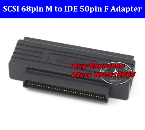 1 шт.-HPDB 68pin штырьковый к IDE 50pin гнездовой адаптер SCSI 68-контактный 50-контактный