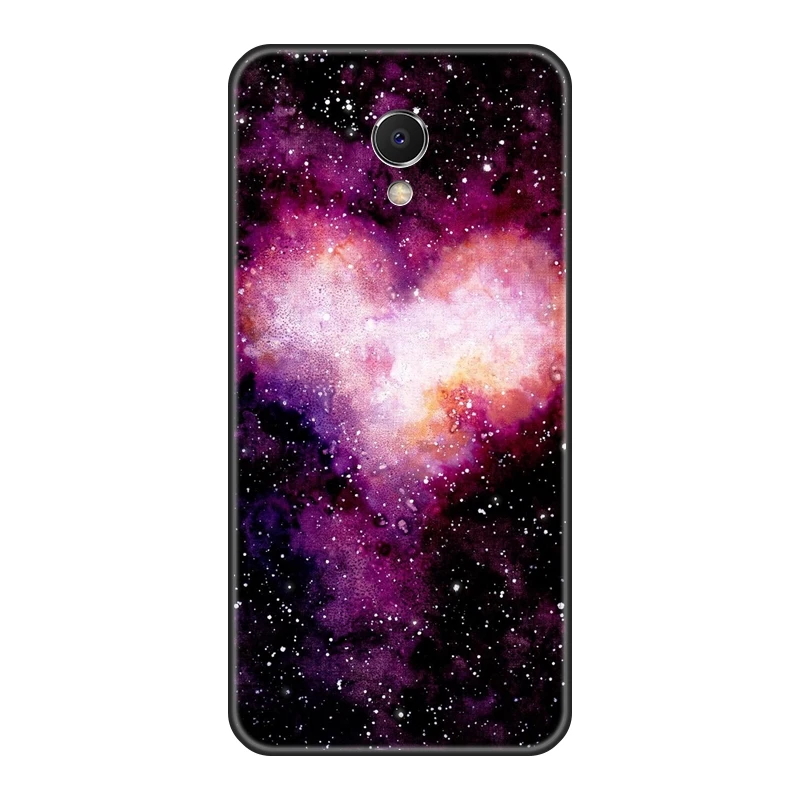 Soft TPU Case For Meizu M2 M3 M3S M5 M5C M5S M6 M6S M6T Black Star Space Silicone Phone Cases For Meizu M6 M5 M3 M2 Note Cover