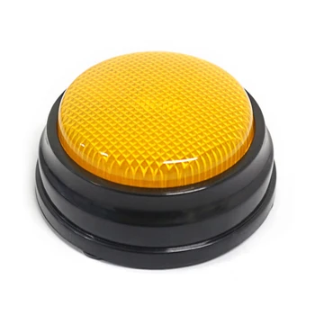 

Recordable Talking Button with Led Function Learning Resources Answer Buzzers Orange+Blue+Green+Pink