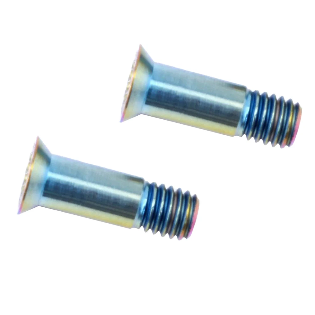 

2x Titanium Alloy MTB Road Folding Bike Rear Derailleur Screws Limit Screw Bolts Replacement M5
