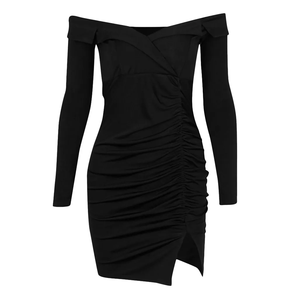 Женское вязаное платье мини Tangada зеленое винтажное свитер с длинным рукавом в