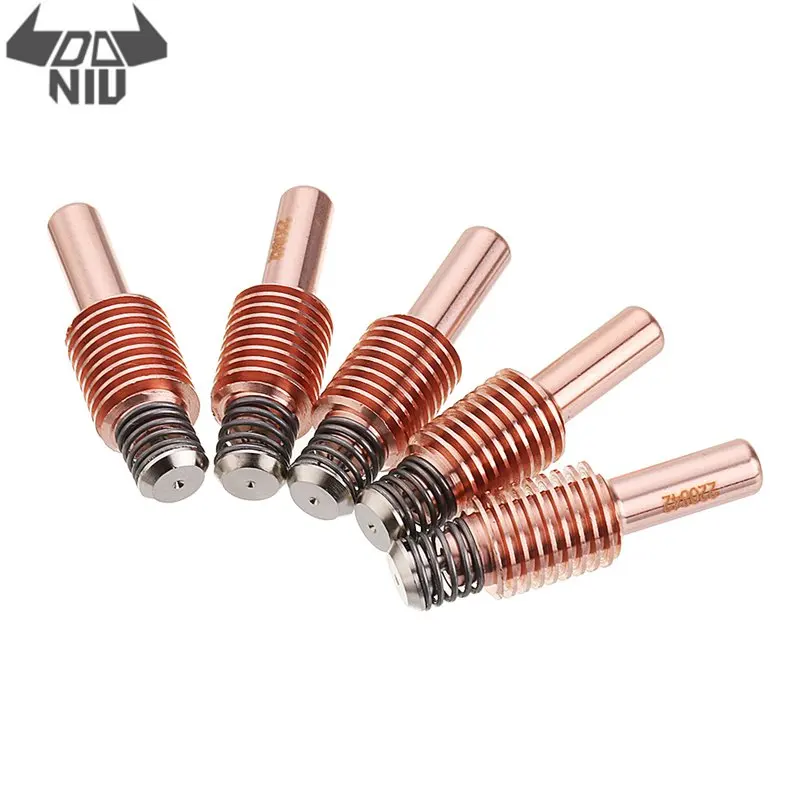 

DANIU 45-100 Amp 5Pcs/set Electrode WS 220842 Cutting Nozzle Plasma Consumable for Cutting Machine Plasma Cutting Torch 45~105