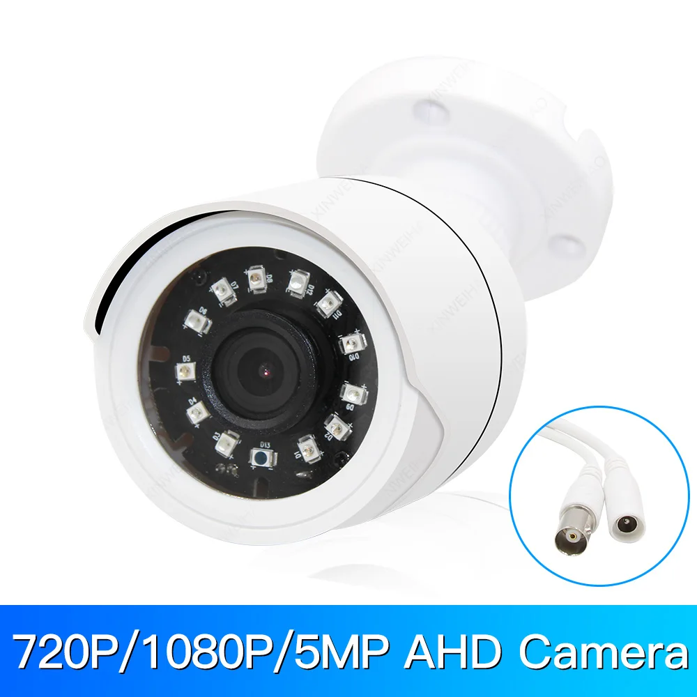 

720P/1080P/5MP AHD camera Analog High Definition Surveillance Infrared Camera AHD CCTV Camera Security Outdoor Bullet Cameras
