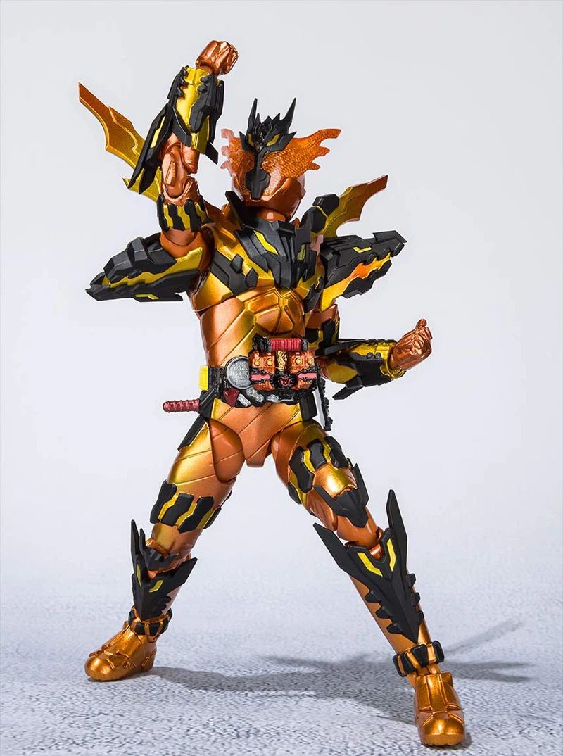 "Kamen Rider Build" Оригинальный BANDAI spirts Tamashii nages S. H. Figuarts SHF Exclusiv экшн фигурка-маска Rider Cross-Z Magma