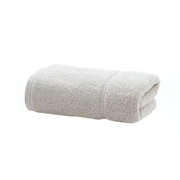 

Egyptian Cotton Hampton Bath Sheet Bath Towel Hand Towel, White 74x34Cm