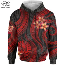 

NewFashion French Polynesia Tahiti Country Tribal Culture Retro Tattoo Custom Text Tracksuit Men/Women 3DPrint Funny Hoodies N11