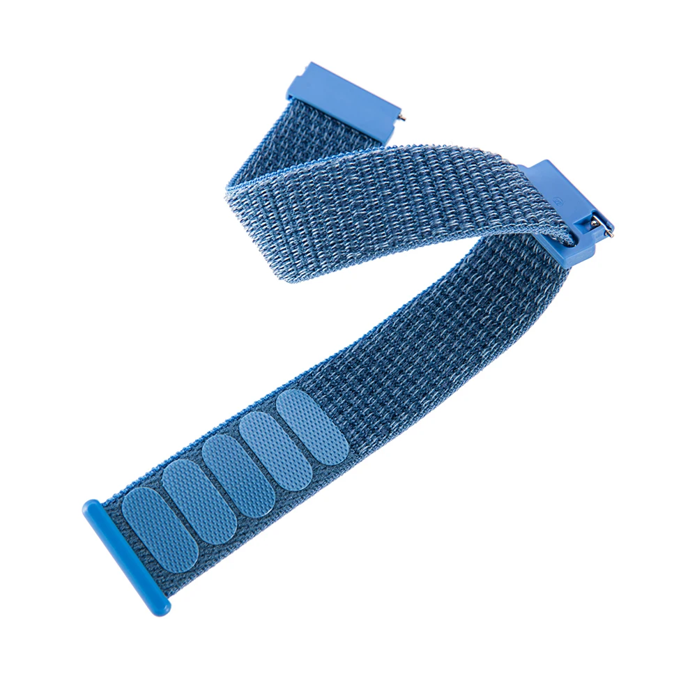 Нейлоновый ремешок браслет для samsung Galaxy Watch Active 2 40 мм/44 мм модный нейлоновый ремешок цвета радуги