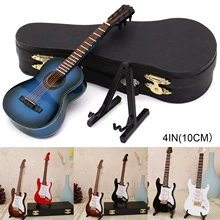 NEW Ornamental Miniature Replica Guitars Mini Classical Guitar/Electric Guitar Model Holiday Ornament