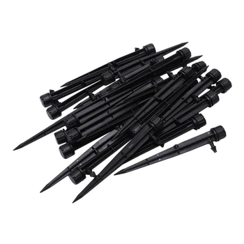 

25 pcs. Adjustable Drip irrigation for plant irrigation system Water dispenser, black