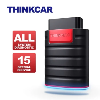 

Thinkcar ThinkDiag Full OBD2 All System Diagnostic Tool 15 Reset Service Actuation Test ECU Coding Car Code Reader Scanner