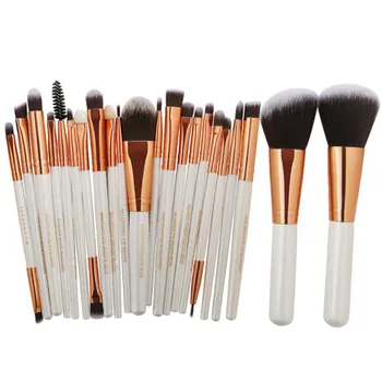 

Eye Shadow Foundation Powder Eyeliner Eyelash Lip Make Up Brush Cosmetic Beauty Tool Kit 22 Pcs Makeup Brushes Set