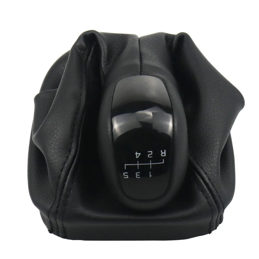 5 Speed No Logo 1 шт. 5/6 скорость рукоятка для рычага переключения передач палка воротник гетры крышка багажника для Mercedes Benz C Clase C W203 S203 стайлинга автомобилей Wholeasle - Название цвета: 5 Speed No Logo