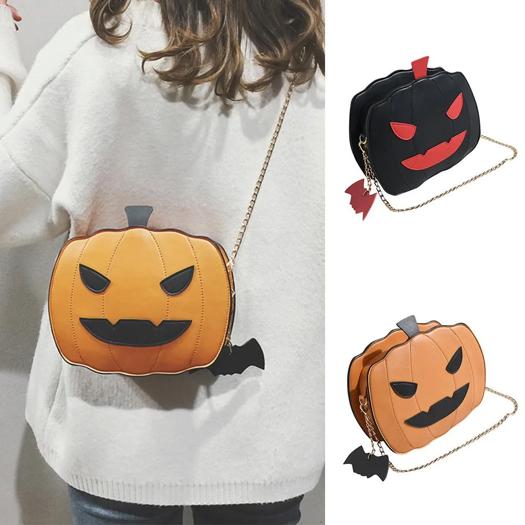 Bolsa feminina женская сумка на Хэллоуин 1 шт. модная новинка цепь креативная Тыква