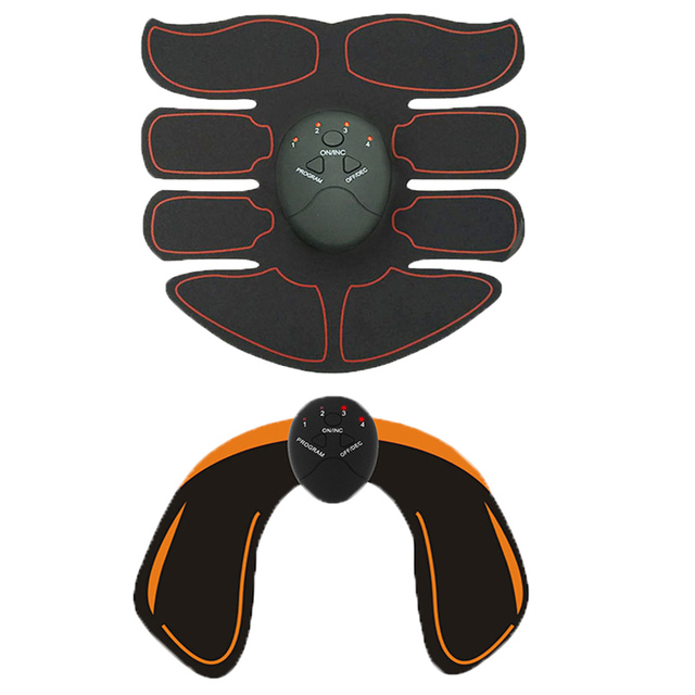 Wireless Smart Muscle Stimulator Trainer  Fitness Abdominal Training Electric Weight Loss Stickers Body Slimming Massager