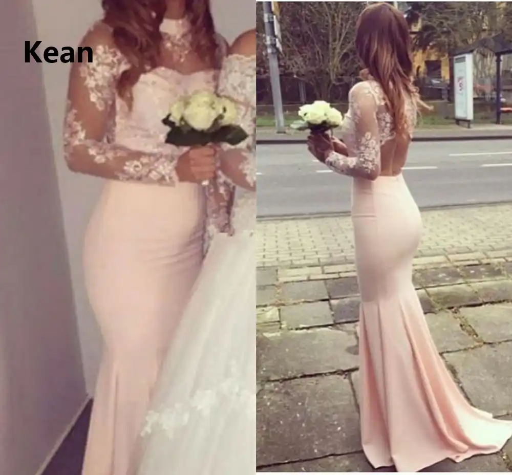 Vestidos para dama de honor corte sirena Clearance