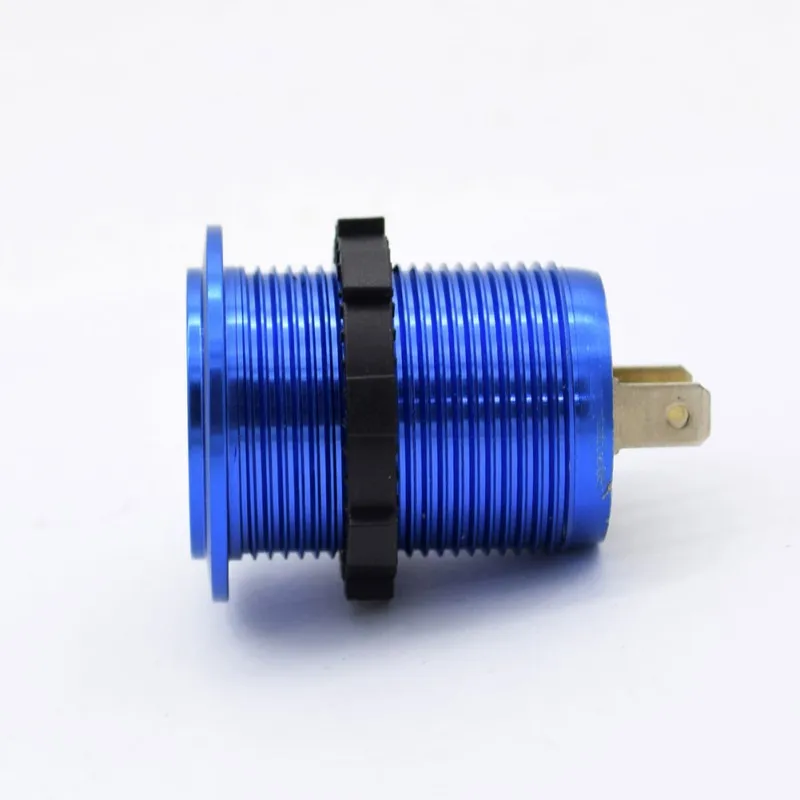 12-24V Алюминиевый Быстрый зарядный QC3.0 usb type C автомобильный адаптер для зарядки
