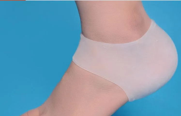 1 Pair Silicone Foot Chapped Care Tool Moisturizing Gel Heel Socks Cracked Skin Care Protector Pedicure Health Monitors Massager