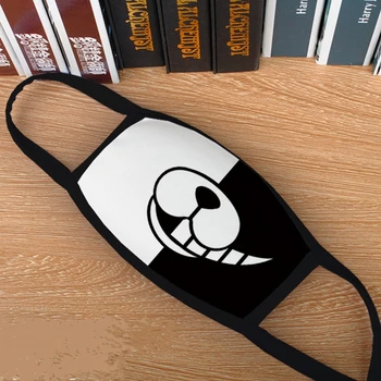 

Anime Danganronpa monokuma Cosplay Face Mask Dustproof Breathable prop