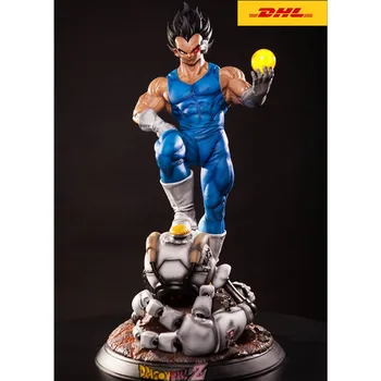 

Dragon Ball 1/4 Demonize Vegeta Limit Statue Super Saiya Resin Action Figure Model Furnishing Articles Toys Y1137