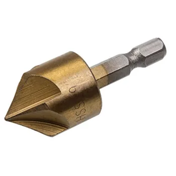 

6Pcs/Lot M3~M10 Hex Shank Titanium Plated HSS Hand Screw Thread Metric Tap Drill Bits Compound Tap 90 degree 5-flute chamfering