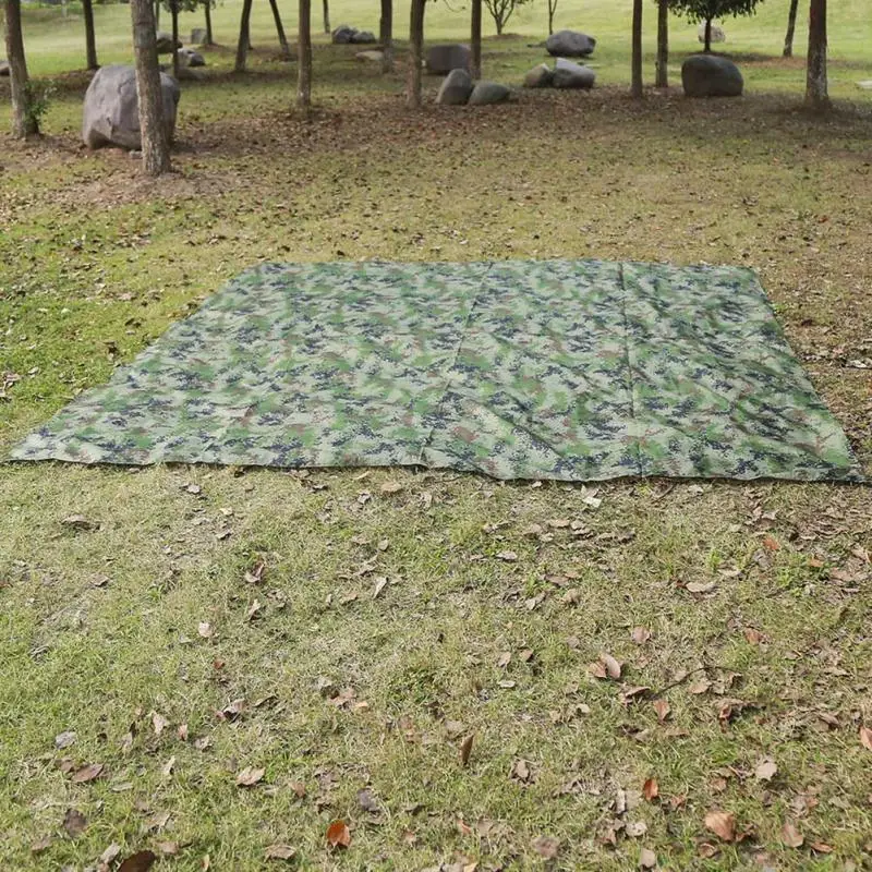 Tent Tarp Outdoor Camping Hammock Rain Fly UV Garden Awning Canopy Sunshade 1x1.45m/3mx3m waterproof tarpaulin tarpaulin rain cover waterproof tarp ultralight tarp camping canopy