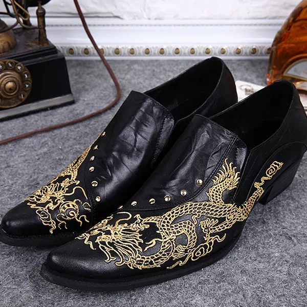 

Man Loafers Steel Toe Leisure British Style Men's Shoes Cow Leather Genuine Leather Full Grain Leather Slip-on Rubber Solid