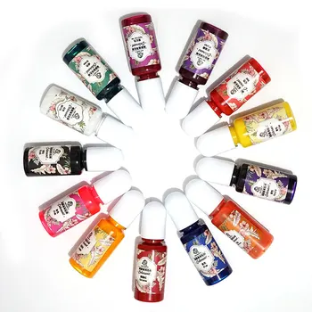 

13pcs UV Epoxy Colorant DIY Epoxy Color Art Crafts Handmade Accessories Liquid Gift Resin Pigment Rainbow Jewelry Making