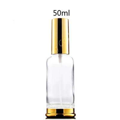 50ml 200pcs/lot 30ml 50ml high-grade essential oil bottle bottom spray bottle massage oil bottles Clear Glass Vials - Цвет: 50ml