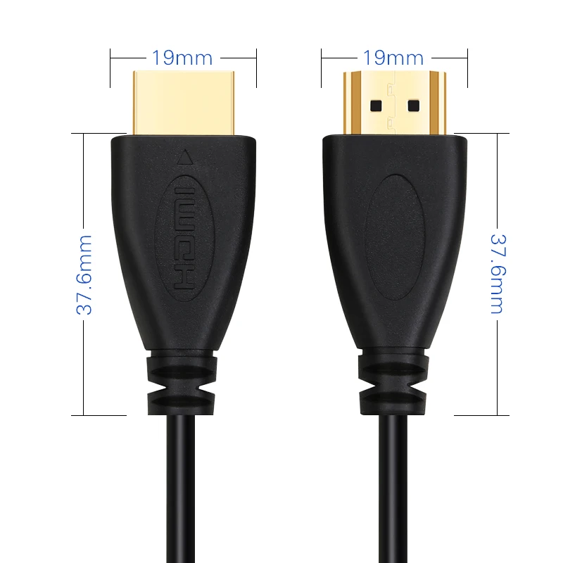 Shuliancable HDMI кабель 10 шт./лот 2,0 1,4 поддержка 4K* 2K 60Hz 1080P 3D позолоченный кабель высокоскоростной для HD tv xbox PS3 компьютера