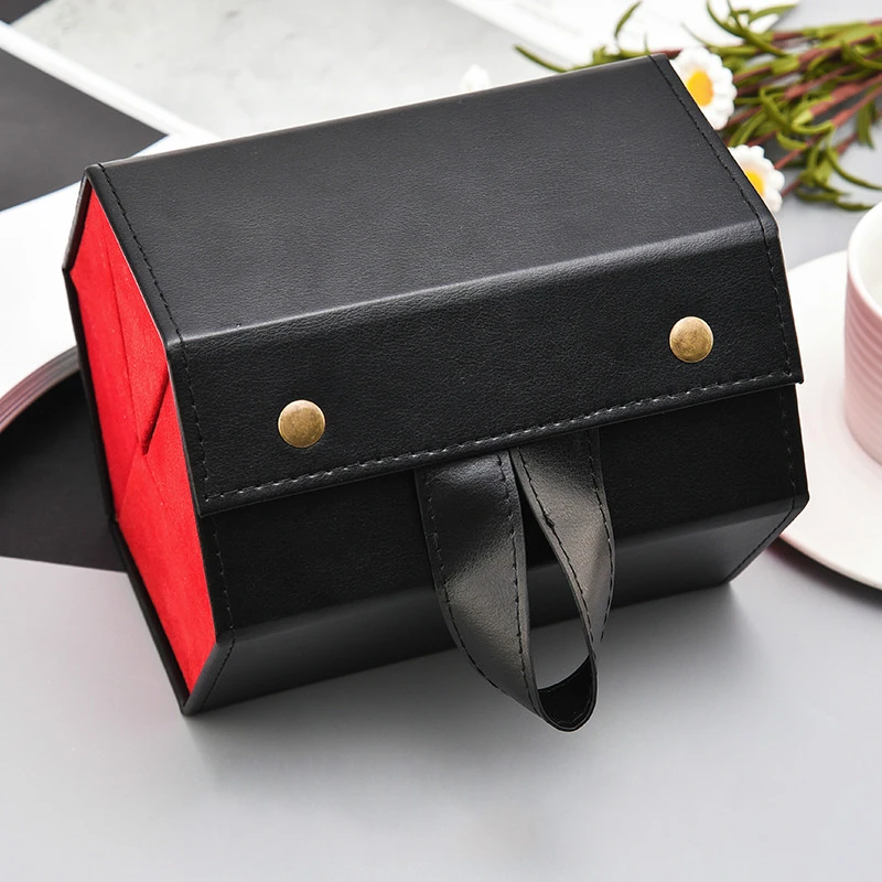 2-8 Grids Glasses Storage Box High Capacity Eyeglass Jewelry Organizer Holder Portable Travel Hangable Sunglasses Storage Bag