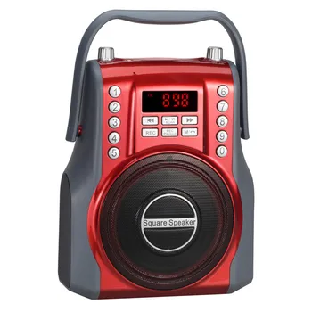 

Wireless Bluetooth Portable Stereo Speaker Card Outdoor Super Power Square Tablet PC Speakers Outdoor stereos-L108
