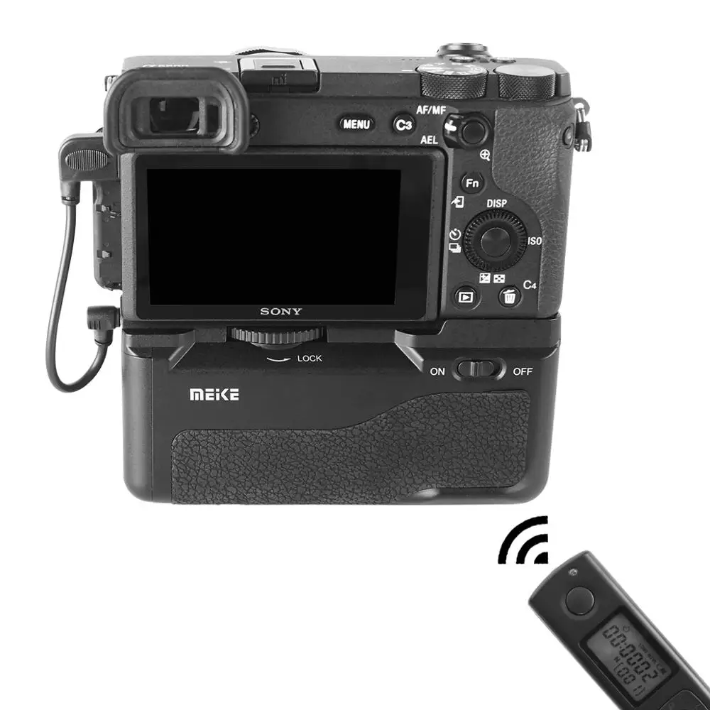 Meike MK-A6600 pro sonya6600カメラ用リモコンバッテリーグリップ