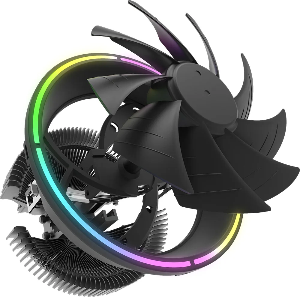 DarkVoid RGB Cpu Cooler VOID Top Flow Heatsink For Intel and AMD