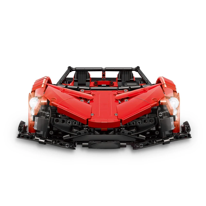 Technic серия 2172 шт. MOC Rc автомобиль приложение Funtion превышение скорости красный суперкар Расширенная модель строительные блоки игрушки для детей наборы