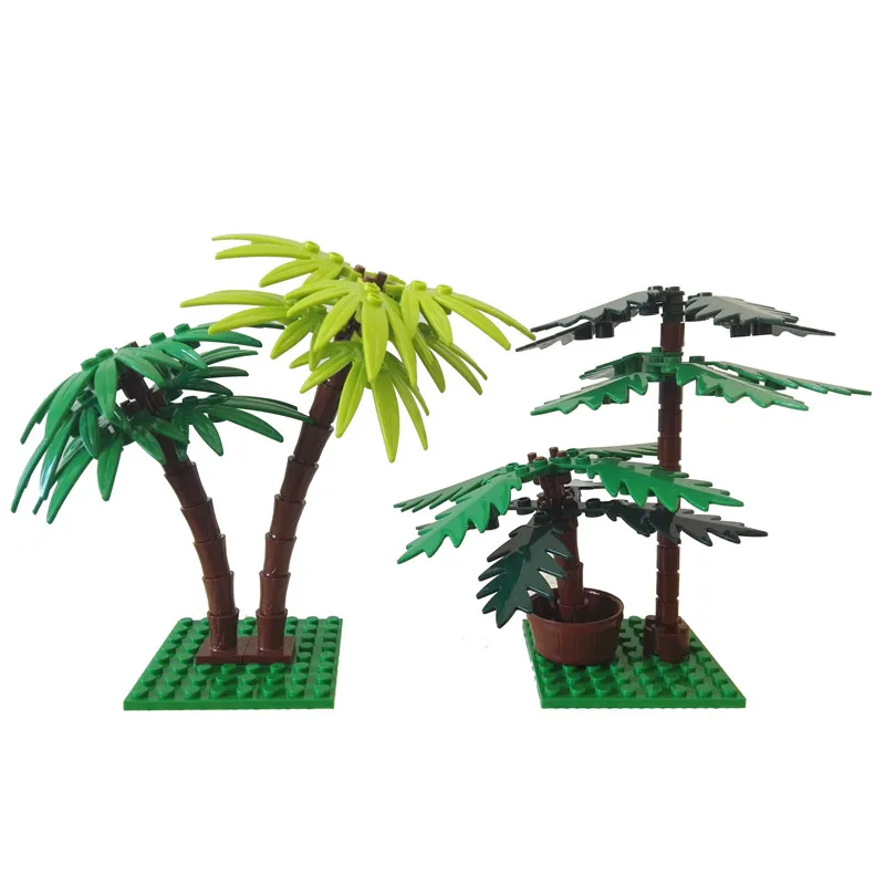 4 tree Высококачественные двухсторонние опорные пластины 32*32 точек для маленьких кирпичей DIY строительные блоки Базовая пластина совместима с классическими блоками доска - Цвет: 4 tree