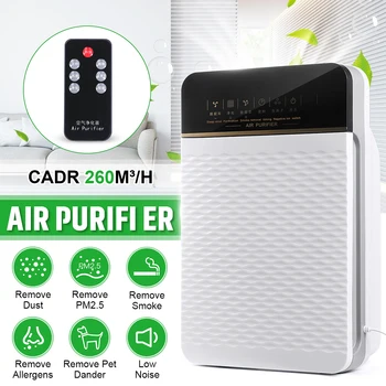 

220V Air Purifier Cleaner Remote Control Timer HEPA Odor Dust PM2.5 Remover anti Allergies Household Air Purifier