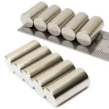 

5Pcs 10x20mm N50 Super Strong Round Cylinder Blocks Rare Earth Neodymium Magnets